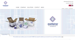 Desktop Screenshot of exeltainer.com